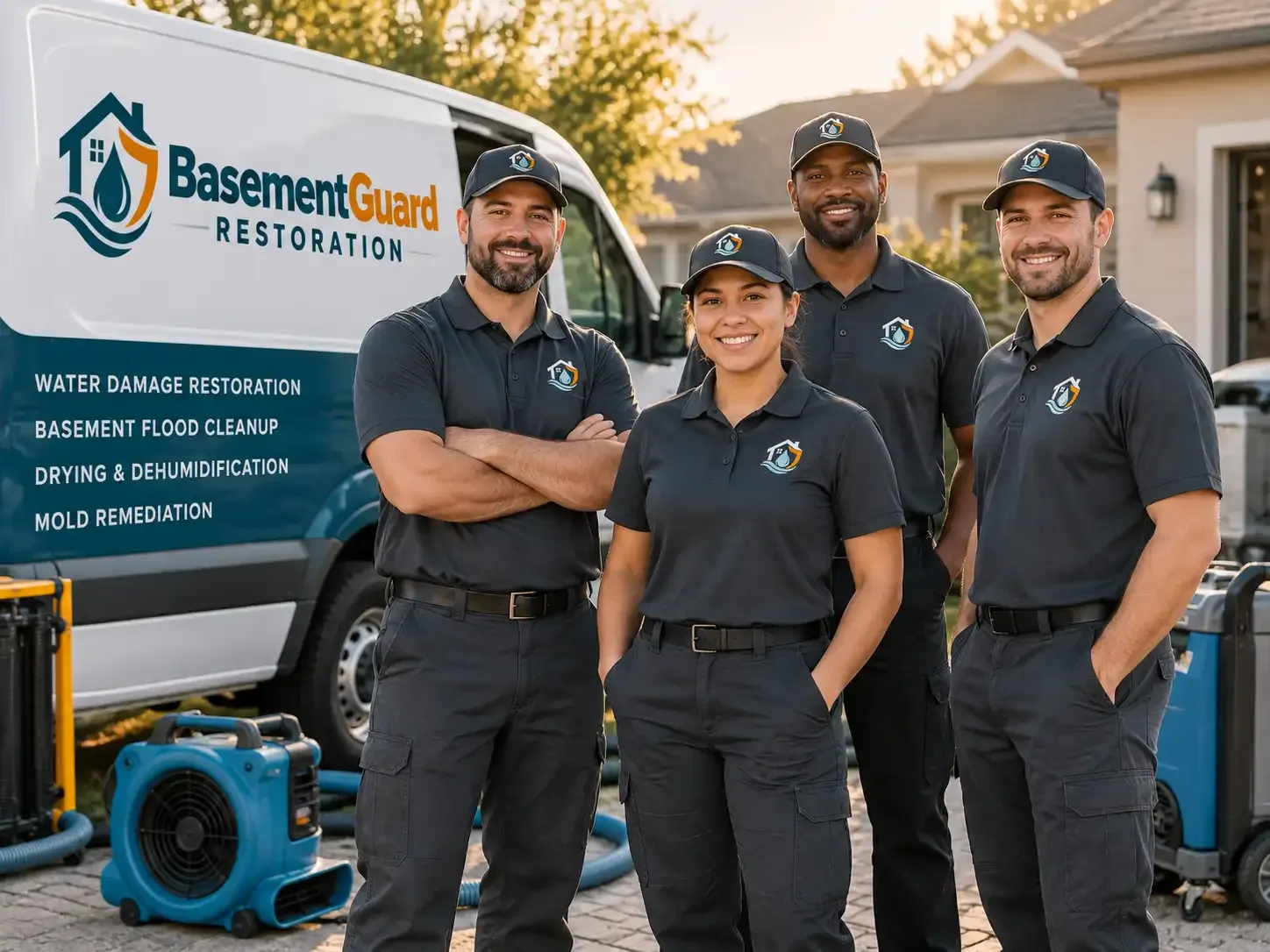 Basement Water Damage Restoration company in Harrisonville, PA